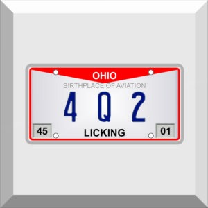 Bumper Sticker – License Plate – 4Q2