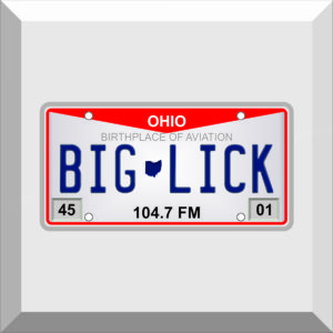 Bumper Sticker – License Plate – BIG LICK