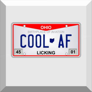 Bumper Sticker – License Plate – COOL