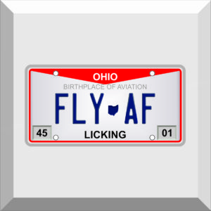 Bumper Sticker – License Plate – FLY