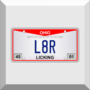 Bumper Sticker – License Plate – L8R