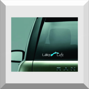Car Window Sticker / Decal – Lake Life – 2