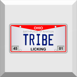 Bumper Sticker – License Plate – TRIBE