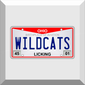Bumper Sticker – License Plate – WILDCATS