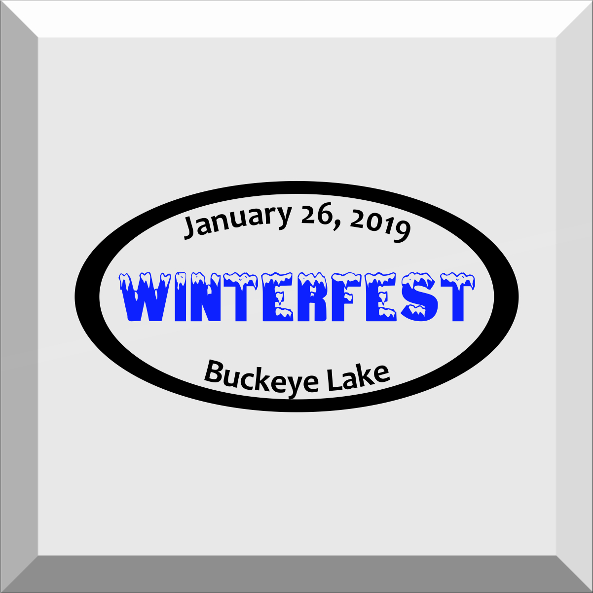 Refrigerator WINTERFEST2 America First Sign Company