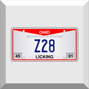 Bumper Sticker – License Plate – Z28