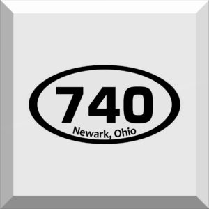 Refrigerator Magnet – 740 Area Code