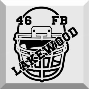 Car Window Sticker / Decal – Football