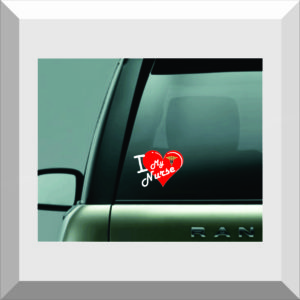 Car Window Sticker / Decal – Nurse