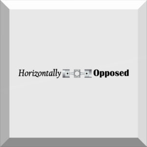 Car Windshield Banner Sticker / Decal – Horizontally Opposed