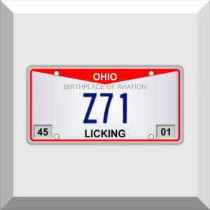 Bumper Sticker – License Plate – Z71