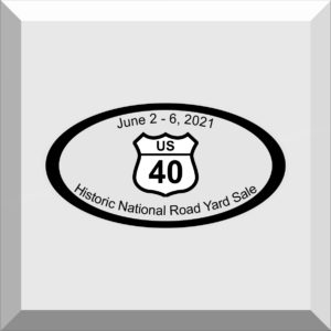 Refrigerator Magnet – Historic National Road Yard Sale