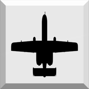 Car Window Sticker / Decal – A-10 Thunderbolt II