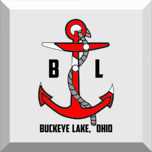 Car Window Sticker / Decal – Buckeye Lake – Anchor