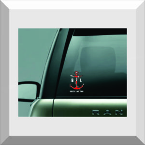 Car Window Sticker / Decal – Buckeye Lake – Anchor