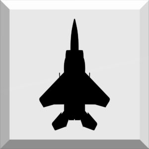 Car Window Sticker / Decal – F-15 Eagle