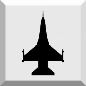 Car Window Sticker / Decal – F-16 Fighting Falcon
