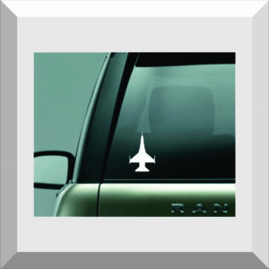 Car Window Sticker / Decal – F-16 Fighting Falcon