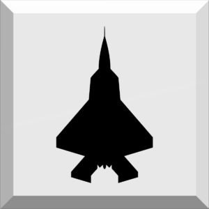 Car Window Sticker / Decal – F-22 Raptor