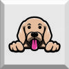 Golden Retriever Decal 2