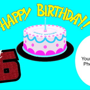 3′ x 5′ Banner – Happy Birthday