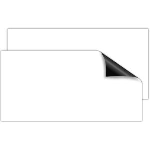 2-Pack 12″ x 24″ Blank Magnet Sign Sheet for Car Magnet Sign 30 mil